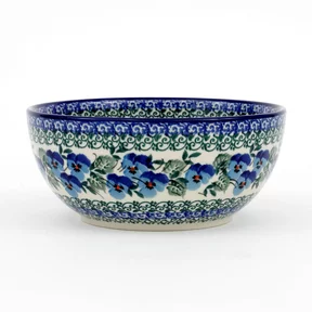 Miska ceramiczna C38 0,6l <br> 2273X Kobaltowe bratki